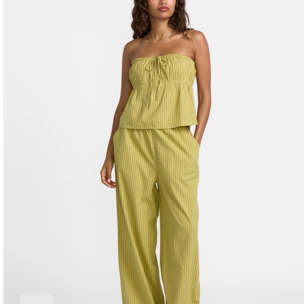 Women's Strapless Green set RVCA